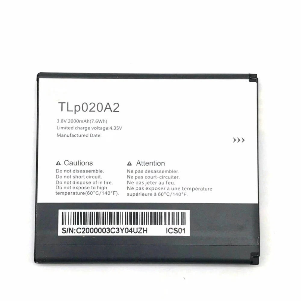 Аккумулятор для ALCATEL one touch POP S3 мобильный телефон 5050X TCL D920 TLp020A2 A845L 20