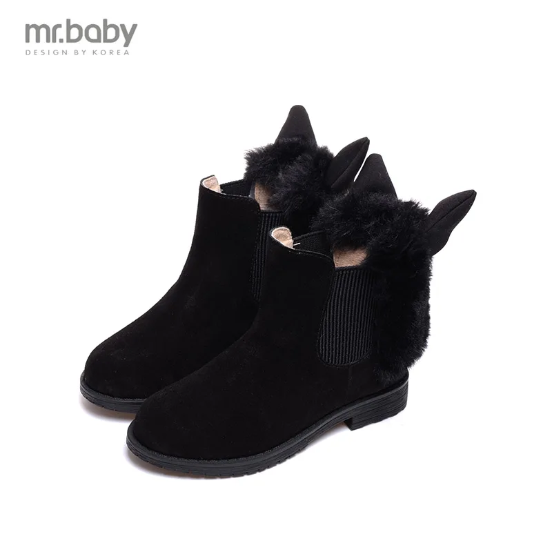 Mr.baby child boots boots shoes winte boots cute cat ears