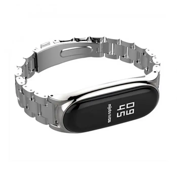 Ремешок для часов из нержавеющей стали сменный ремешок для XiaoMi Miband 3-Drop