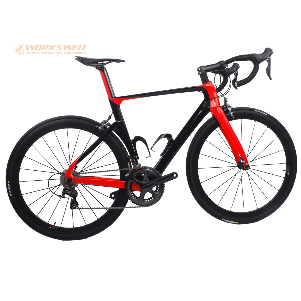 Sale 2016 Full Carbon Road Bike Complete Road Bike with 50mm assemble with 6800 11 Speed Groupset Free shipping 5