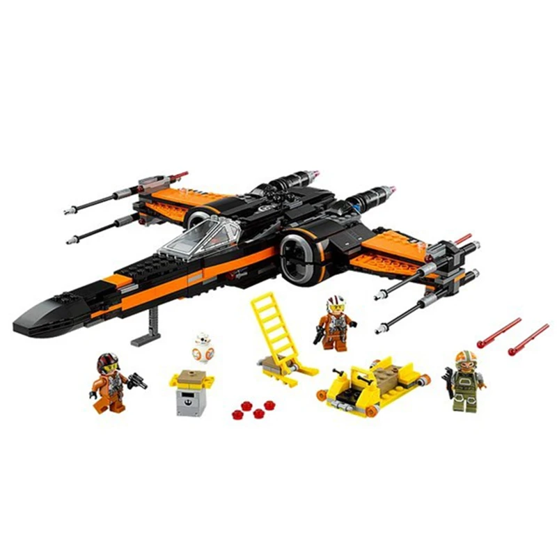 79209 05004 Star Wars X Wings Fighter Assembled Fighter Star Wars X wing Building Blocks Bricks