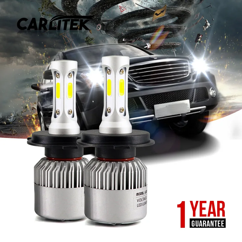 3 стороны срок службы 30000 часов COB H7 HB3 9005 HB4 9006 Led H4 H11 лампы для фар Hi Lo луч