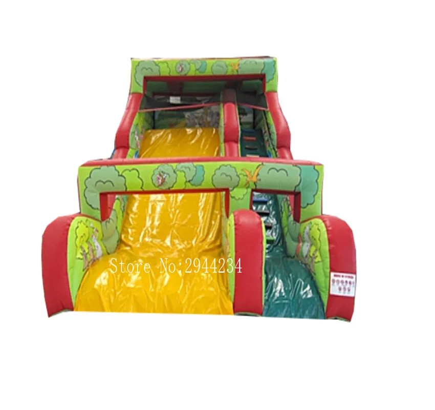 

PVC Inflatable slide for sale,inflatable bouncer jumping slide for children