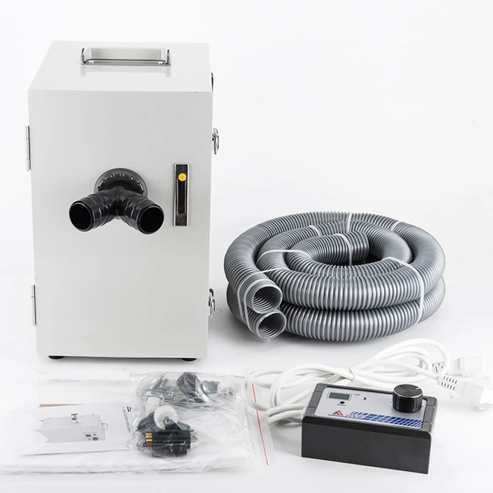 Dental Dust Collector digital control Double wheel motor strong power Dental Vacuum Dust
