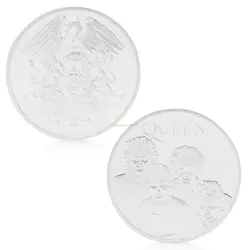 2018 королева группа дизайн памятная монета цинковый сплав Памятная коллекция монет нет-монеты иностранных валют подарок JUL18_17