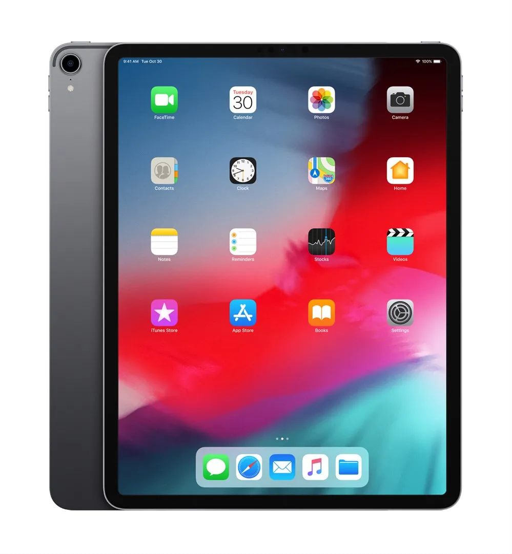 Apple iPad Pro, 32,8 см (12,9 дюйма), 2732x2048 пикселей, 64 ГБ, iOS 12, 631g, серый