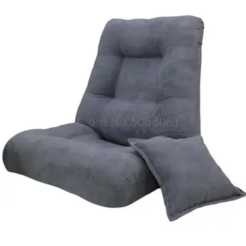 

Fabric Dormitory Bed Lazy Sofa Tatami Single Comfortable Bedroom Folding Back And Legless Floating Window Chair Japanese Style