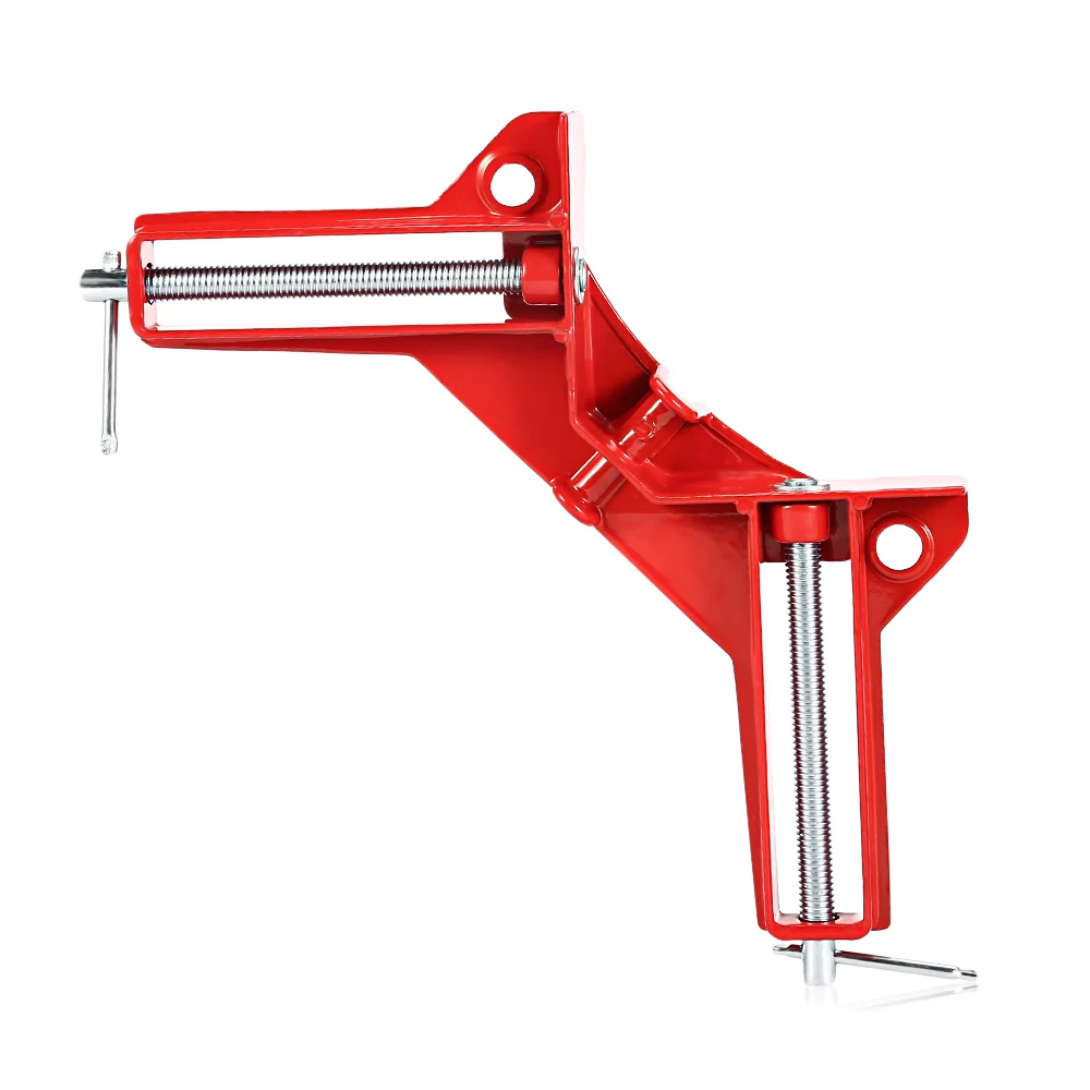 4pcs Reinforced 90 Degree Right Angle Clamp Corner Clamps For Aquarium Fishtank Glass Wood Picture Holder Woodworking Tool