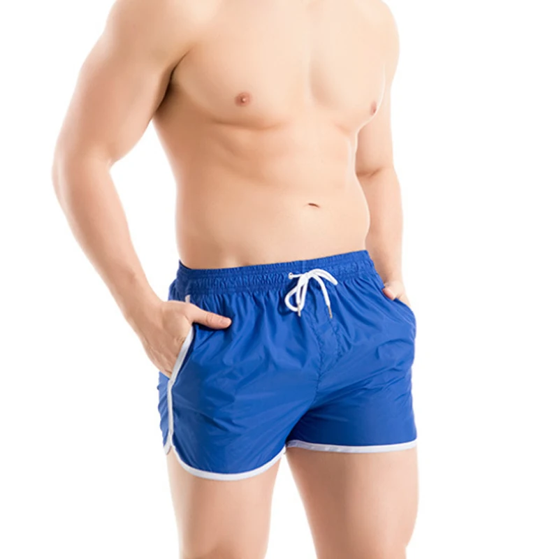 

2019 New Quick dry Men Swimwear Swimsuits Beach Board Shorts loose large size beach swimming beach shorts hot spring pants XY004