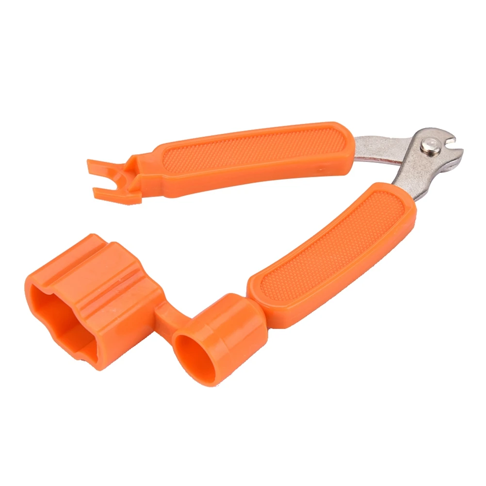 

3 in 1 Multifunctional Guitar Peg String Winder String Cutter Bridge Pin Puller for Guitar Bass Banjo Dobro Mandolin Ukulele