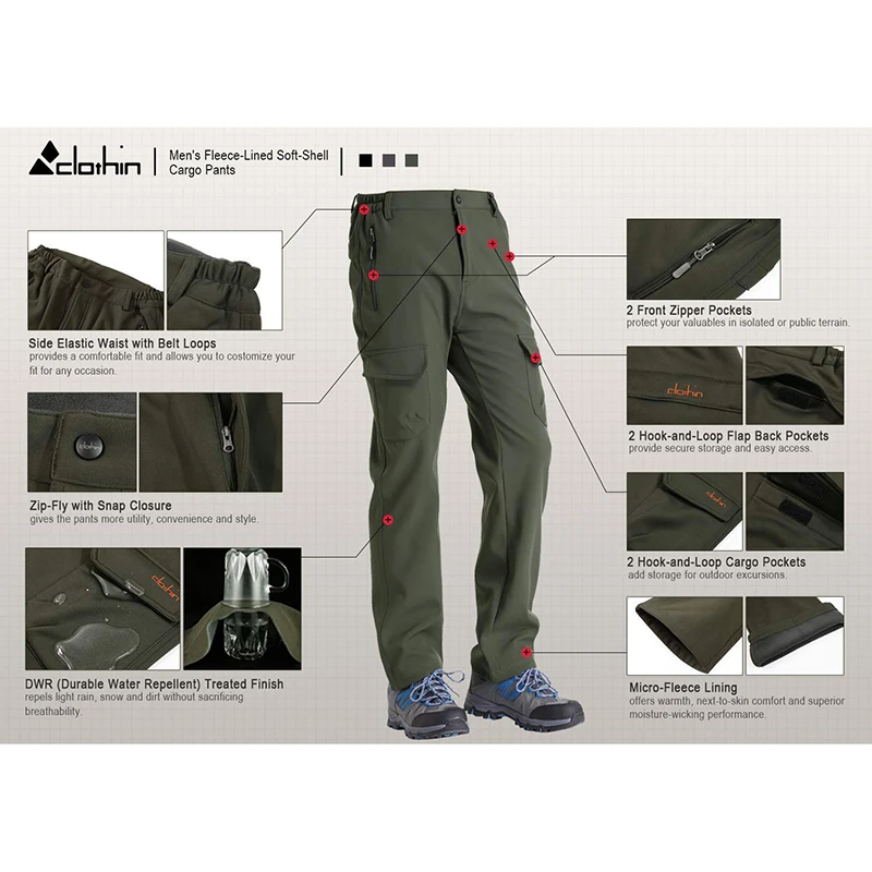 Ski Snow Snowboard Pants Men's Winter 