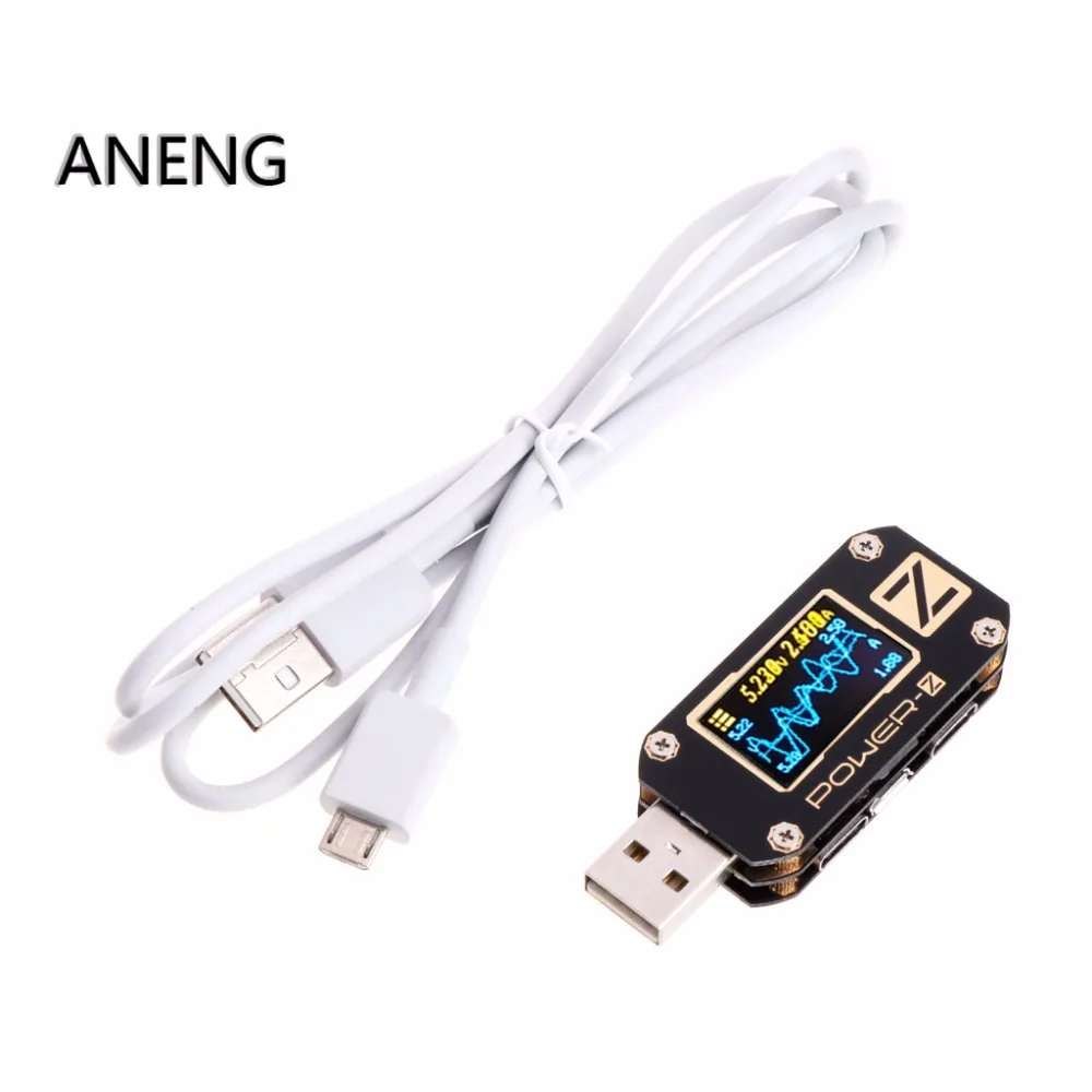 

POWER-Z USB PD Tester QC3.0 2.0 Charger Voltage Current Ripple Dual Type-C KM001