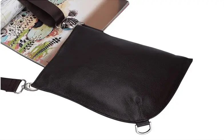Первый слой из воловьей кожи мужская сумка-мессенджер из натуральной кожи нагрудный пакет Коммерческая Повседневная модная сумка