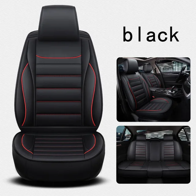 leather car seat covers waterproof mat auto cushion car accessories for