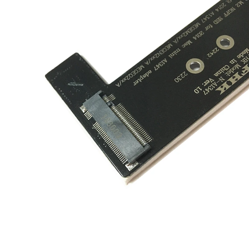 M.2 NGFF M Key NVME AHCI SSD PCI E x4 x2 конвертер адаптер карты Райзер для 2014 Macbook Mini A1347 MEGEN2 MEGEM2