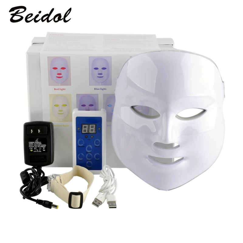 

Facial Mask Korean LED Photodynamic Home Use Beauty Instrument Anti-acne Skin Rejuvenation LED Photodynamic Beauty Masks