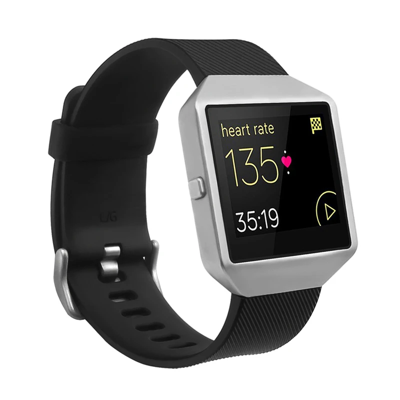 Спортивный Браслет Odog большого размера для Fitbit Blaze Band мягкий силиконовый ремешок
