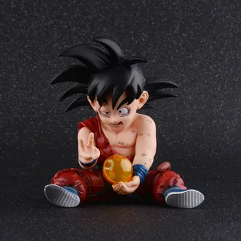 

10cm Dragon Ball Kakarotto Son Goku childhood Action figure toys doll Christmas gift