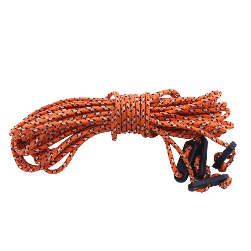 Nylon Rope Cord Camping Rope Parachute Cord Rope Survival Tent Rope 2