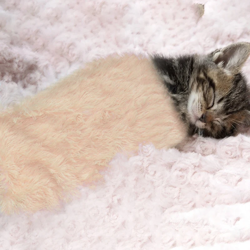 Soft Plush Sleeping Dog Bed For Small Medium Large Dog Cat  Breathable Warm Bed Blanket Puppy Chihuahua Teddy Pet Dog Bed Mat