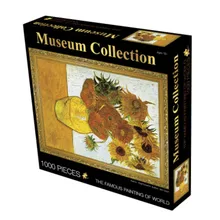 3D Пазл 1000 штук взрослые старый мастер Развивающий пазл игрушка деревянные бумажные Пазлы