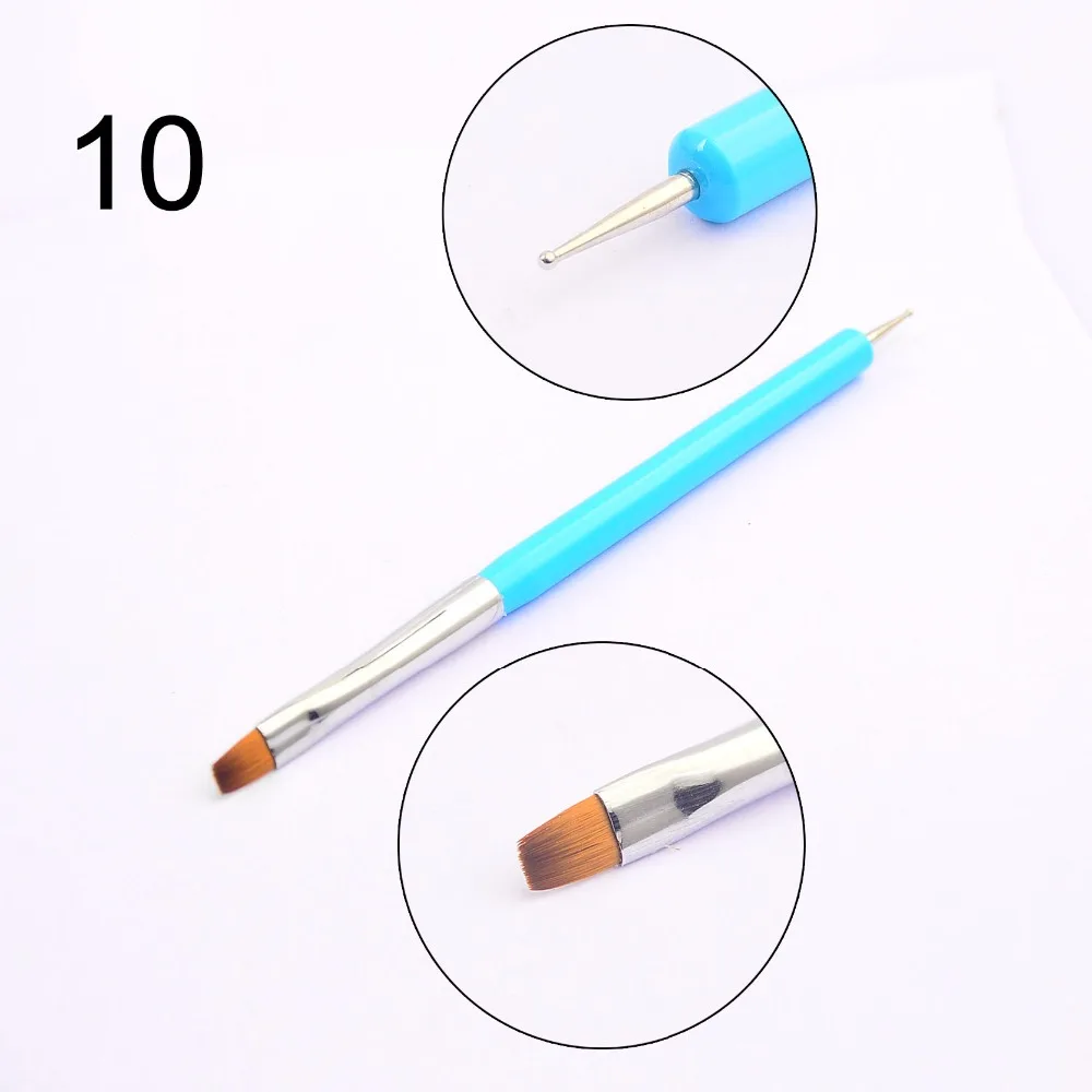 1 шт. кисть для дизайна ногтей с УФ гелем|Кисти ногтей| |