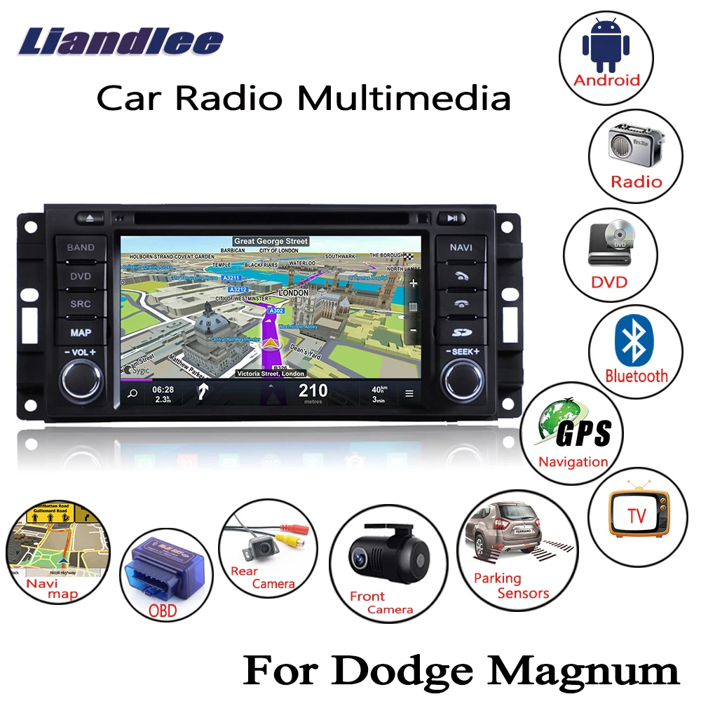 Perfect Liandlee For Dodge Magnum 2008~2009 Android Car Radio DVD Player GPS Navi Navigation Maps OBD Camera TV HD Screen Multimedia 1 Perfect Liandlee For Dodge Magnum 2008~2009 Android Car Radio DVD Player GPS Navi Navigation Maps OBD Camera TV HD Screen Multimedia 1