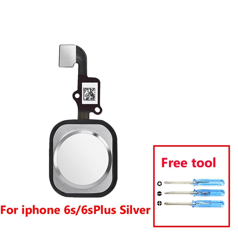Для iPhone 5S, SE 6 6plus 6s 6s Plus кнопка домой гибкий кабель с сенсором отпечатков пальцев Touch ID в сборе для ремонта телефона