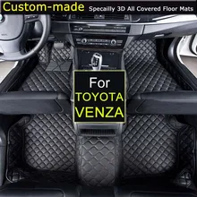 For Toyota Venza 2014~ Car Floor Mats Car styling Foot Rugs Customized Auto Carpets Custom-made