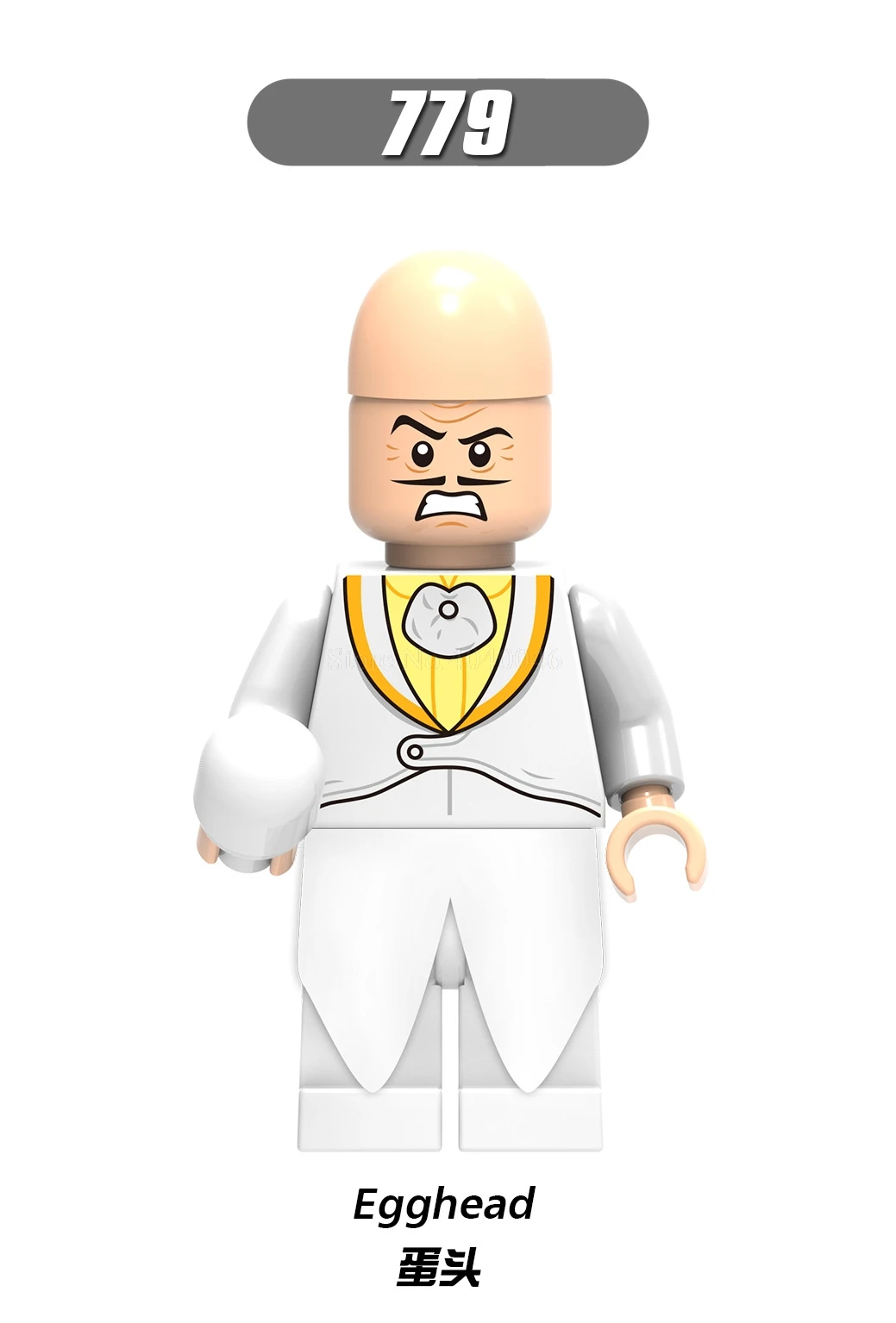 

XH779 Legoing Marvel Super Heroes Egghead Action Figure Building Blocks DIY Educational Toys For Children Legoing DC SuperHeroes