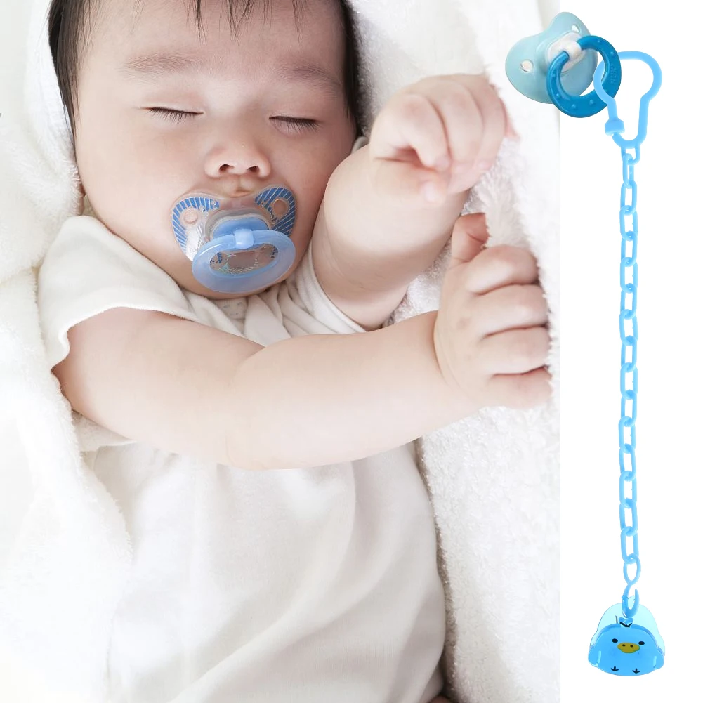 Baby Pacifier Clips Chain Cartoon Funny Dummy Nipple Chain Teether Pacifier Holder Clip For Baby