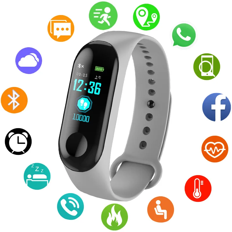 Sport Bracelet Smart Watch Women Men Smartwatch For Android IOS Electronic Clock Smart Band Fitness Tracker Smartband Waterproof Sport Bracelet Smart Watch Women Men Smartwatch For Android IOS Electronic Clock Smart Band Fitness Tracker Smartband Waterproof