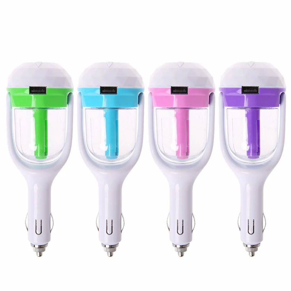 

MEXI Mini Car Humidifier Air Purifier Freshener Aromatherapy Essential oil Diffuser