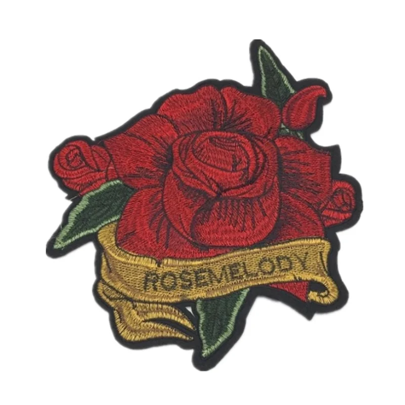 1pcs Large flower embroidery cloth stickers accessories clothes sweater