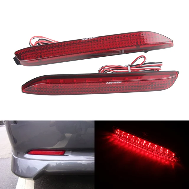 Angrong 2x Red Led Rear Per Reflector Brake Reverse Light For Angrong 2x Red Led Rear Per Reflector Brake Reverse Light For Toyota Avalon Verso Venza Lexus Is F Rx300