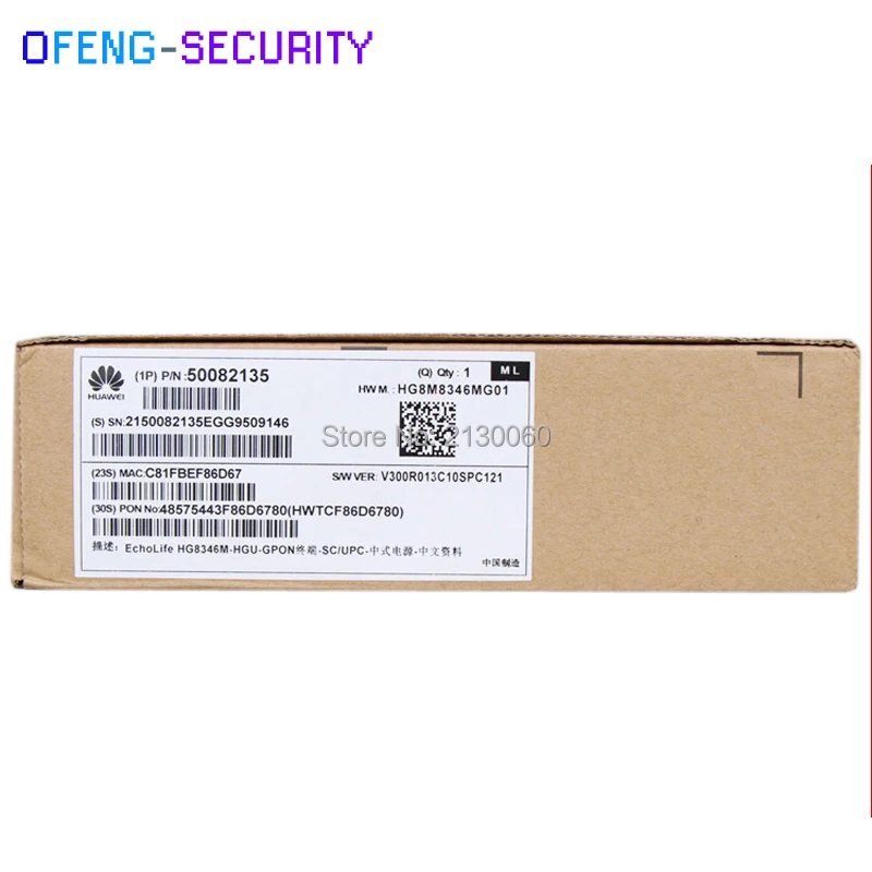 Huawei HG8346M GPON терминал ONU ONT 4FE LAN + 2POTS 1WiFI 1USB H.248 & SIP маршрутизатор Echolife Беспроводное