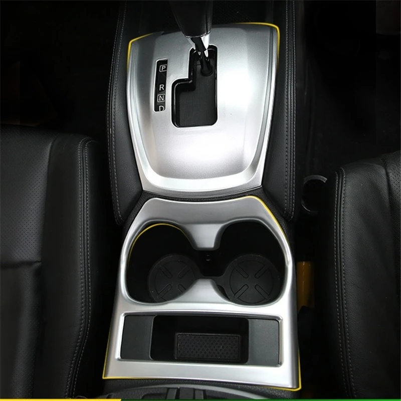 

Auto Chromium Decorative Gear Interior Dashing Modification Mouldings Sticker Strip Covers 14 15 16 17 18 19 FOR Nissan X-TRAIL