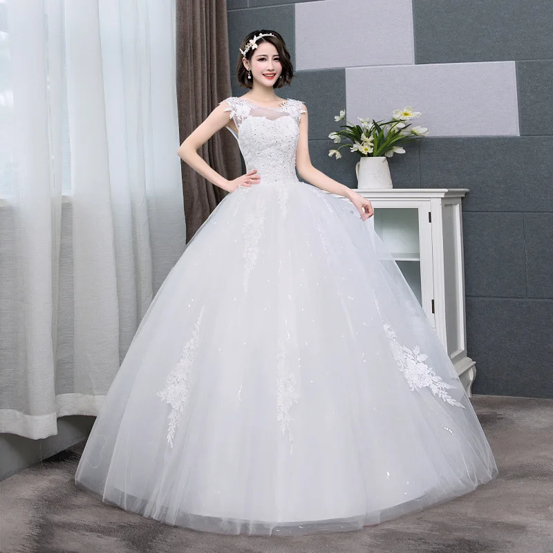 Новое свадебное платье Xia с глубоким v-образным вырезом для невесты свадебное платье Qidi женская принцесса мечта стройная