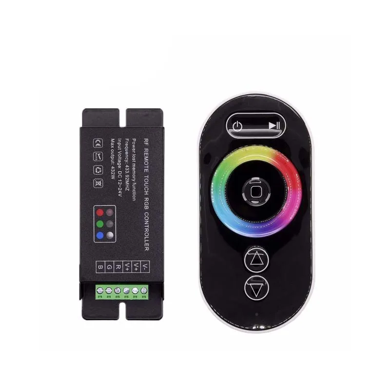 DC 12 24 V 18A сенсорный светодиодный RGB контроль ador RF remoto inalambrico para SMD 5050 3528 2835 tira de luz