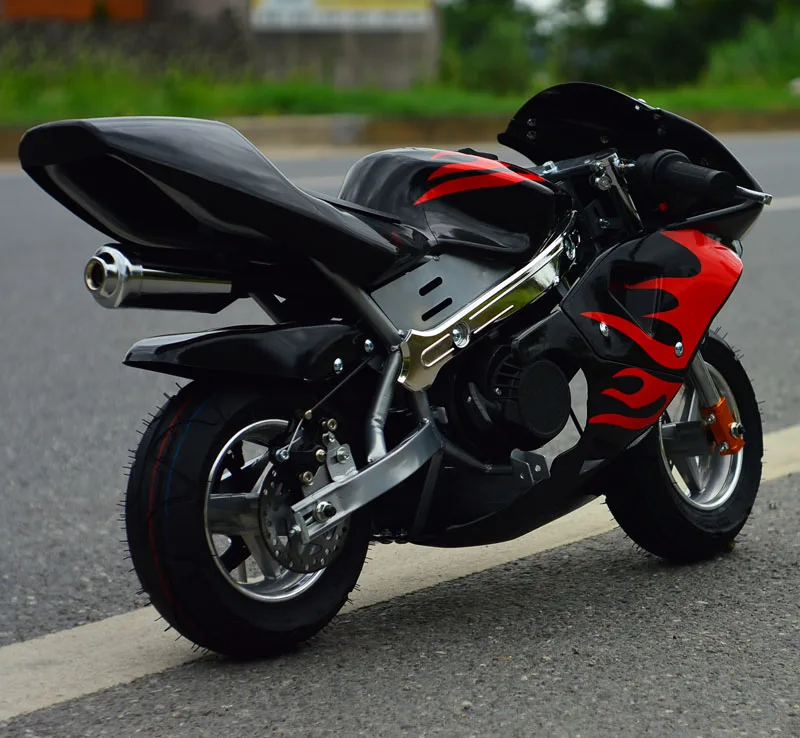 49CC 1.8L 2 х тактный двигатель смешанные бензиновый мини мотоцикл механически