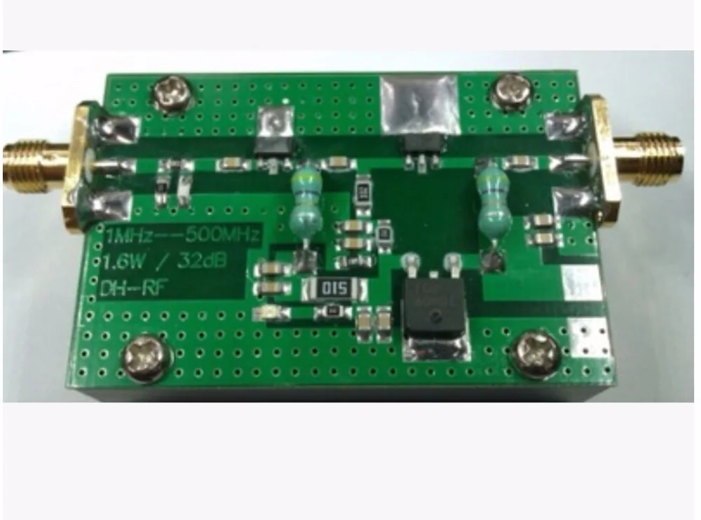 NEW 1PC 35dB 1MHz 700Mhz 433Mhz 3.2W VHF UHF HF FM RF Power Amplifier