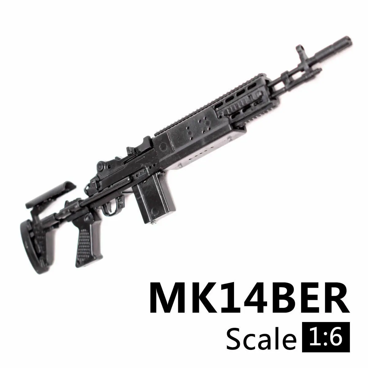 1/6 весы M14BER Игрушечная модель пистолета сборки Пазлы Строительные кирпичи