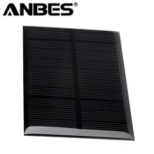 2pcs 5V 1.25W Monocrystalline Silicone Epoxy Solar Panels Module kits Mini Solar Cells For Charging Cellphone Battery 110x69mm