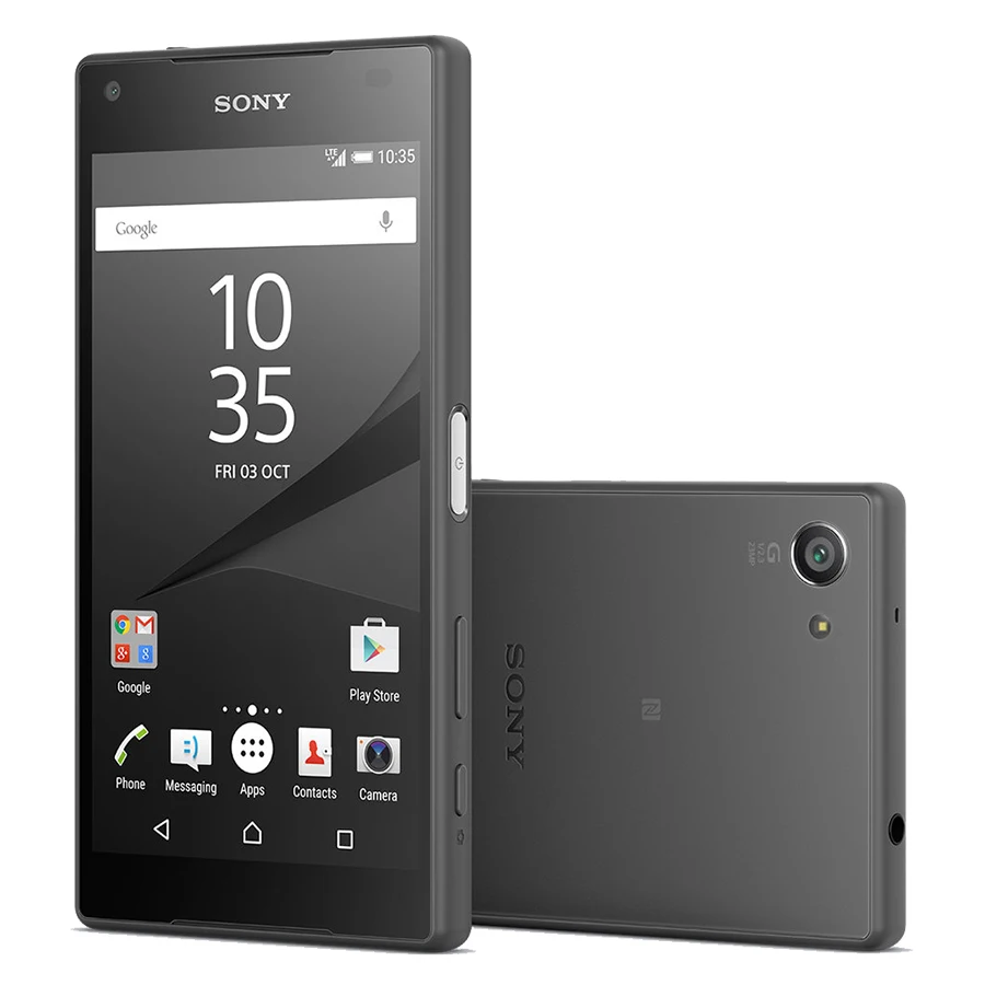 Цена Оригинальный sony Xperia Z5 Compact E5823 разблокированный ОЗУ 2 Гб ПЗУ 32 Гб GSM Android четырехъядерный и четырехъядерный 4,6