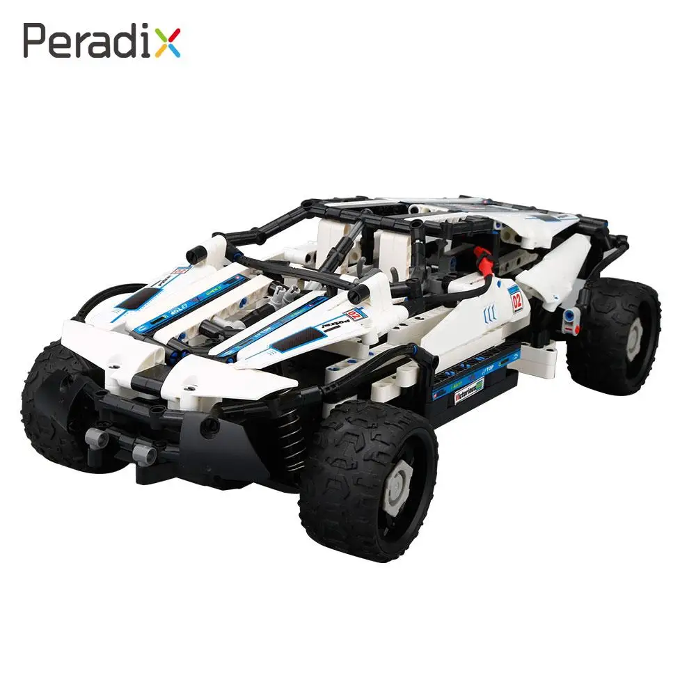 

2018 Drop Shipping Building Blocks Vehicles Fun Boy Assembled Vehicles 529pcs Assembled Vehicles DIY Off-Road Blocks RC Car 4CH