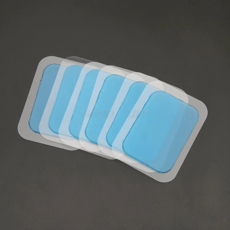 

6/12pcs Fitness Equipments Accessories Muscle Abdominal Exercise Machine Hydrogel Mat Pad Gel Sticker Patch Replacement