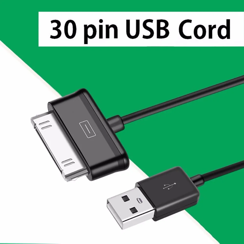 Usb شاحن كابل بيانات الشحن الحبل 1 متر الأسود لسامسونج غالاكسي اللوحي p1000 p3100 p3110 p5100 p5110 p7300 p6800