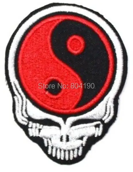 3 &quotGrateful Dead YIN YANG народная рок шляпа куртка с капюшоном логотипом вышитая