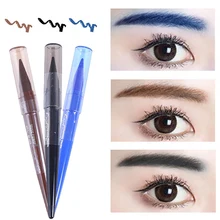 Новое поступление, 3 цвета, макияж для глаз, матовая подводка для глаз, карандаш для макияжа, карандаш для подводки глаз, черная ручка, электрическая Водяная ручка