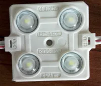 

1.4W 120lm Waterproof backlit led module for channnel letter with lens and UL certification
